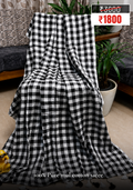 Pure Mul Check Cotton Saree